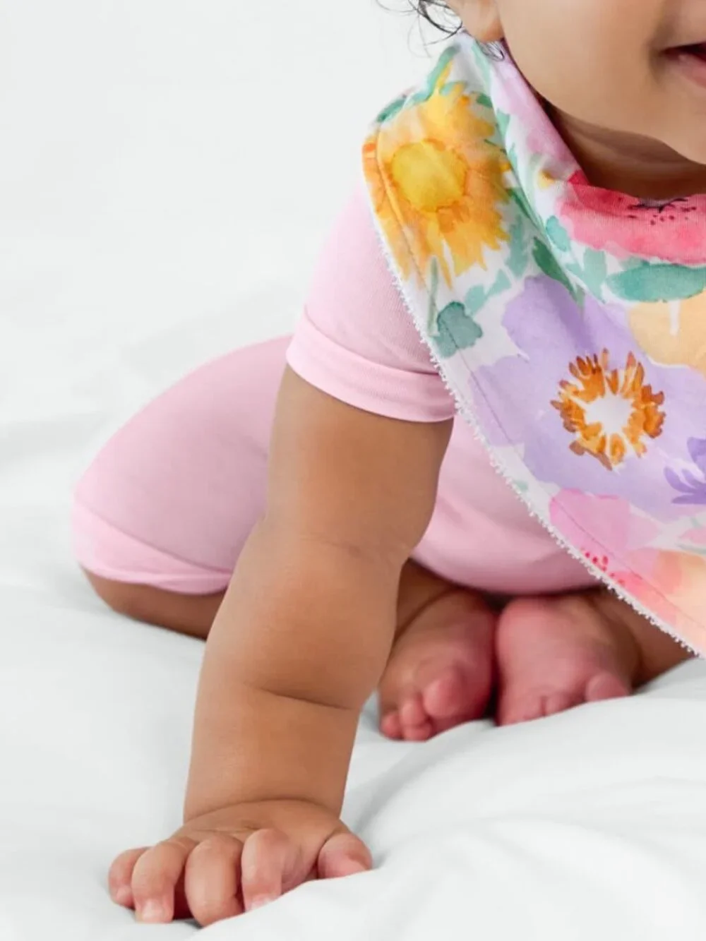 Little Sleepies Soft Pink Shorty Zippy 18-24 Months